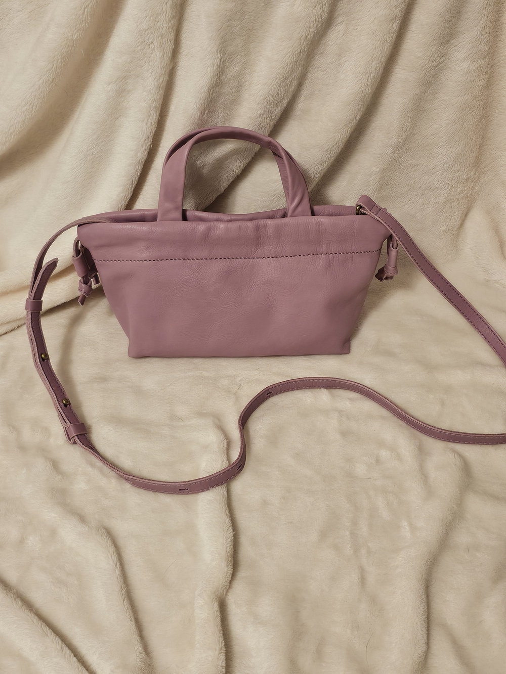 Madewell The Piazza Mini Crossbody Bag - Lilac